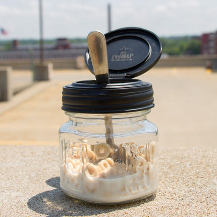 reCAP® Regular Mouth Mason Jar FLIP Top Lid