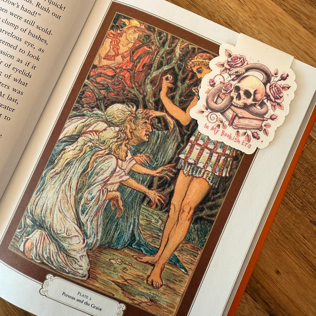 Skull Bookish Era Magnetic Bookmark