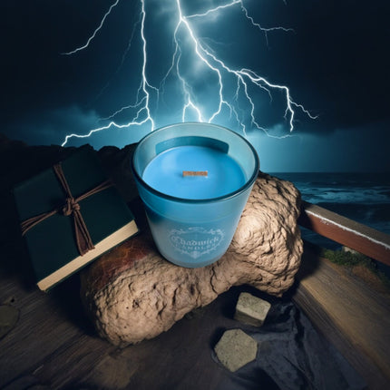Azure Cascade Candle