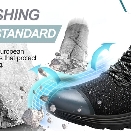SUADEX Breathable Puncture-Proof Safety Work Shoes