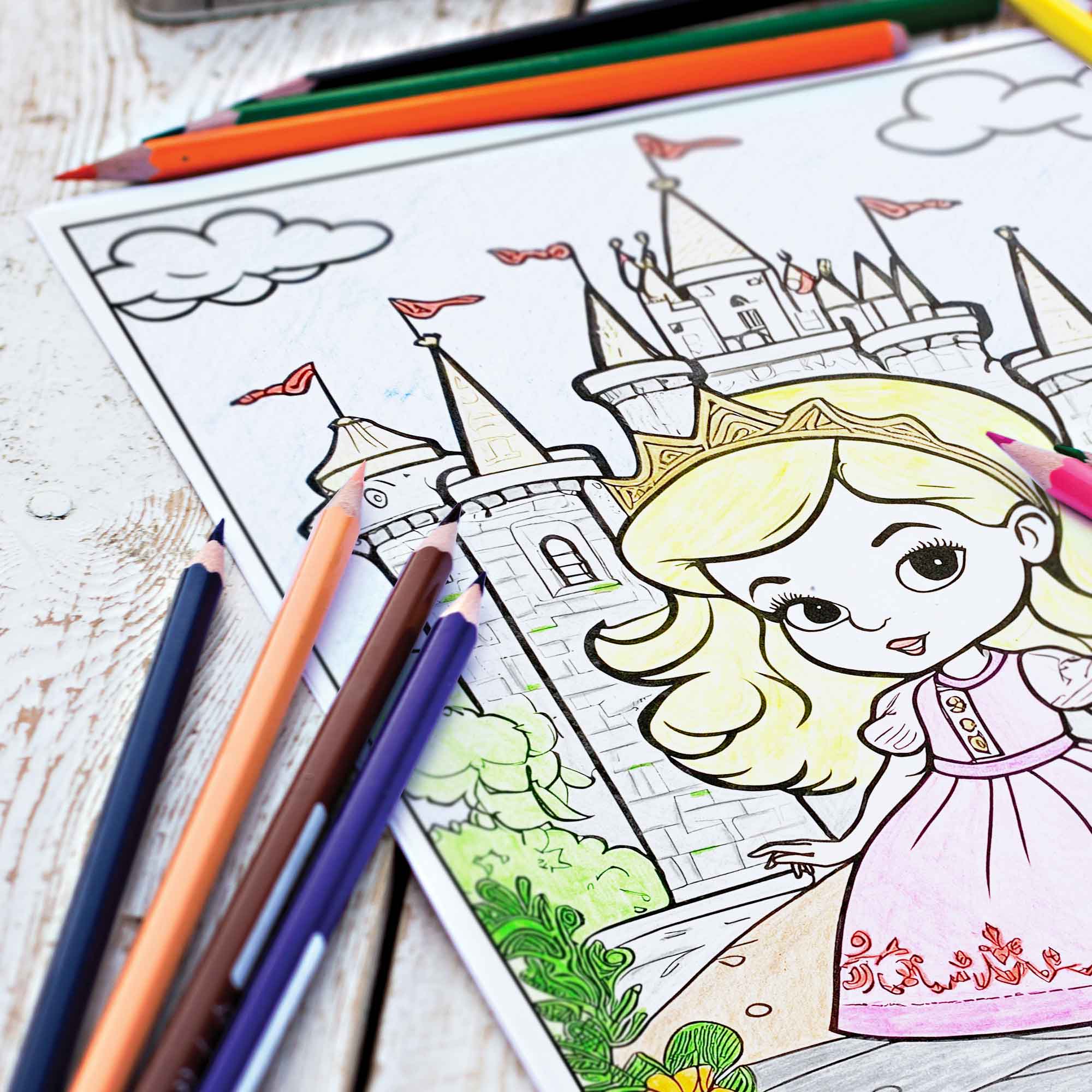 Fairy Tale Colors Colored Pencil Set
