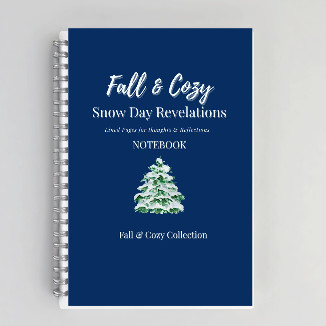 Snowy Days Notes – Cozy Autumn Notebook with Snow