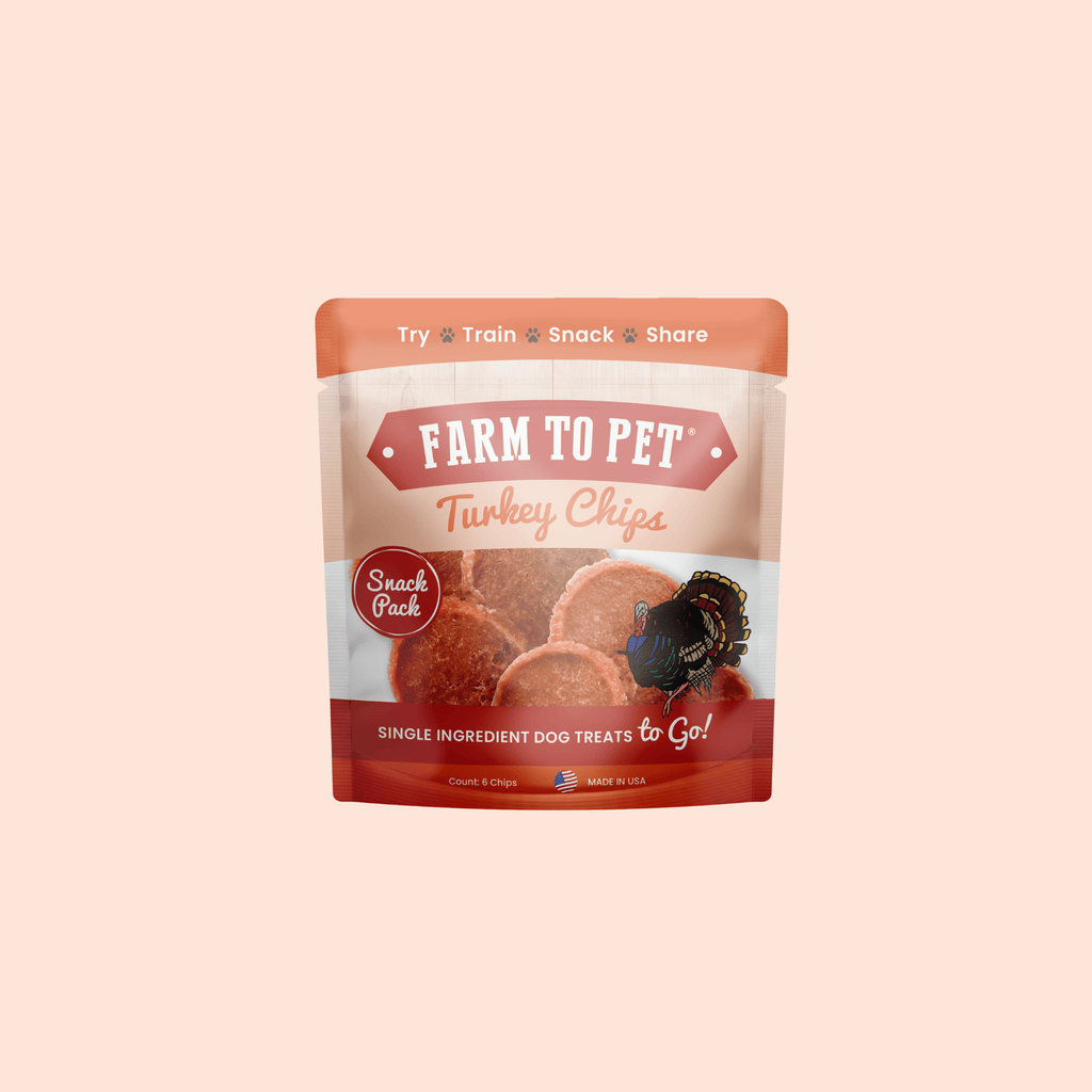 Turkey Chips Snack Pack Bundles | Low Allergen Treats for Training