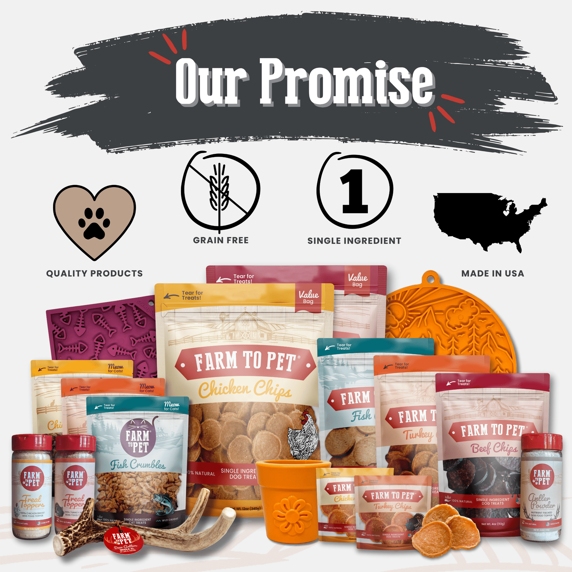 Elk Antler Dog Chews | All-Natural Whole and Split Elk Antler Chews for Dogs