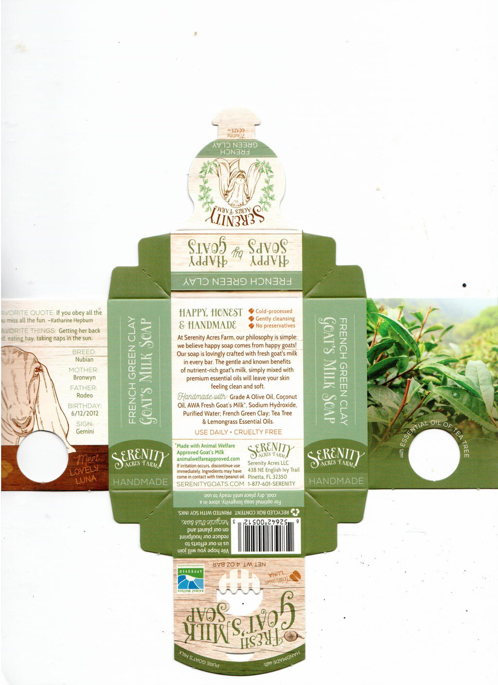 Goat's Milk Soap – French Green Clay