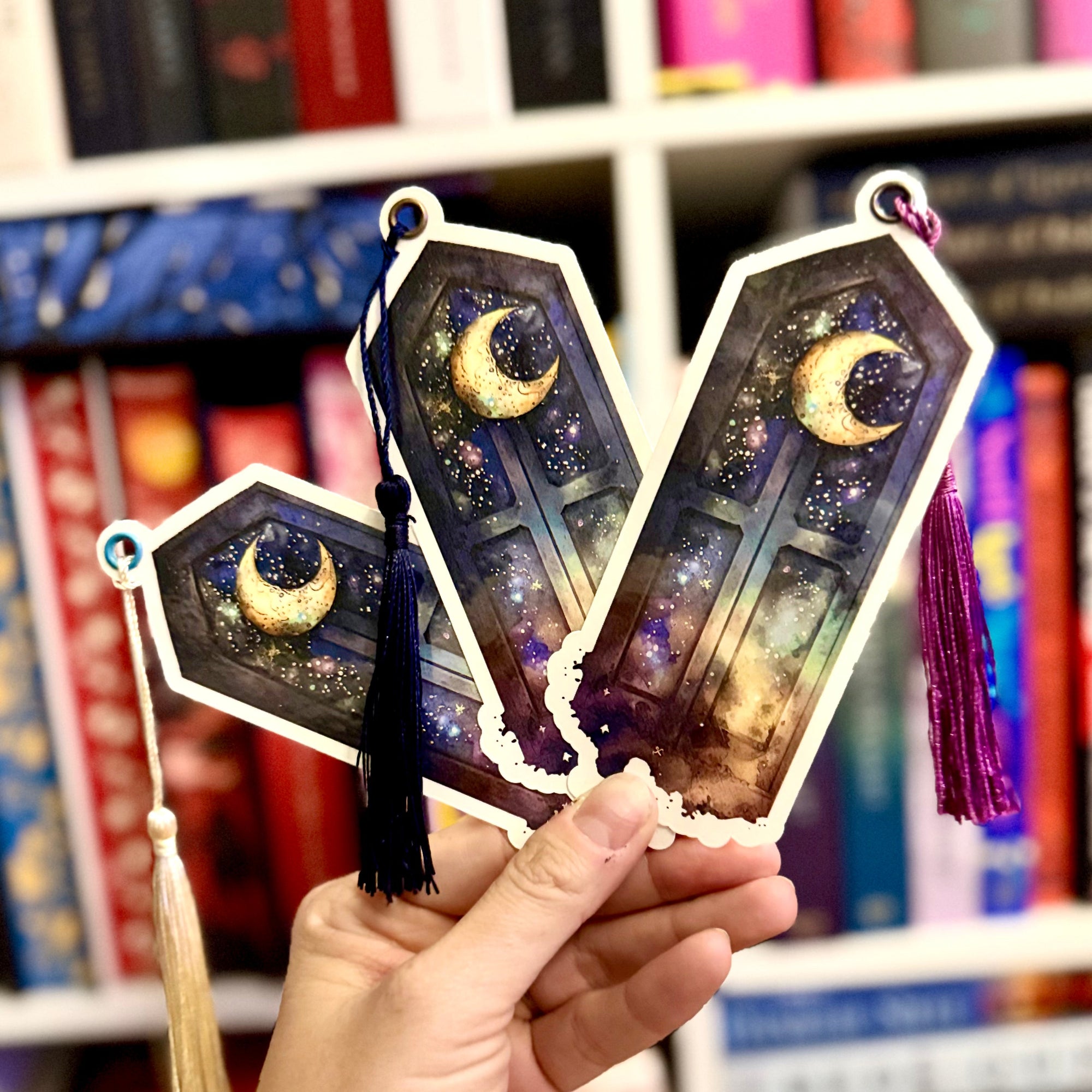 Fantasy Moon Door Bookmark