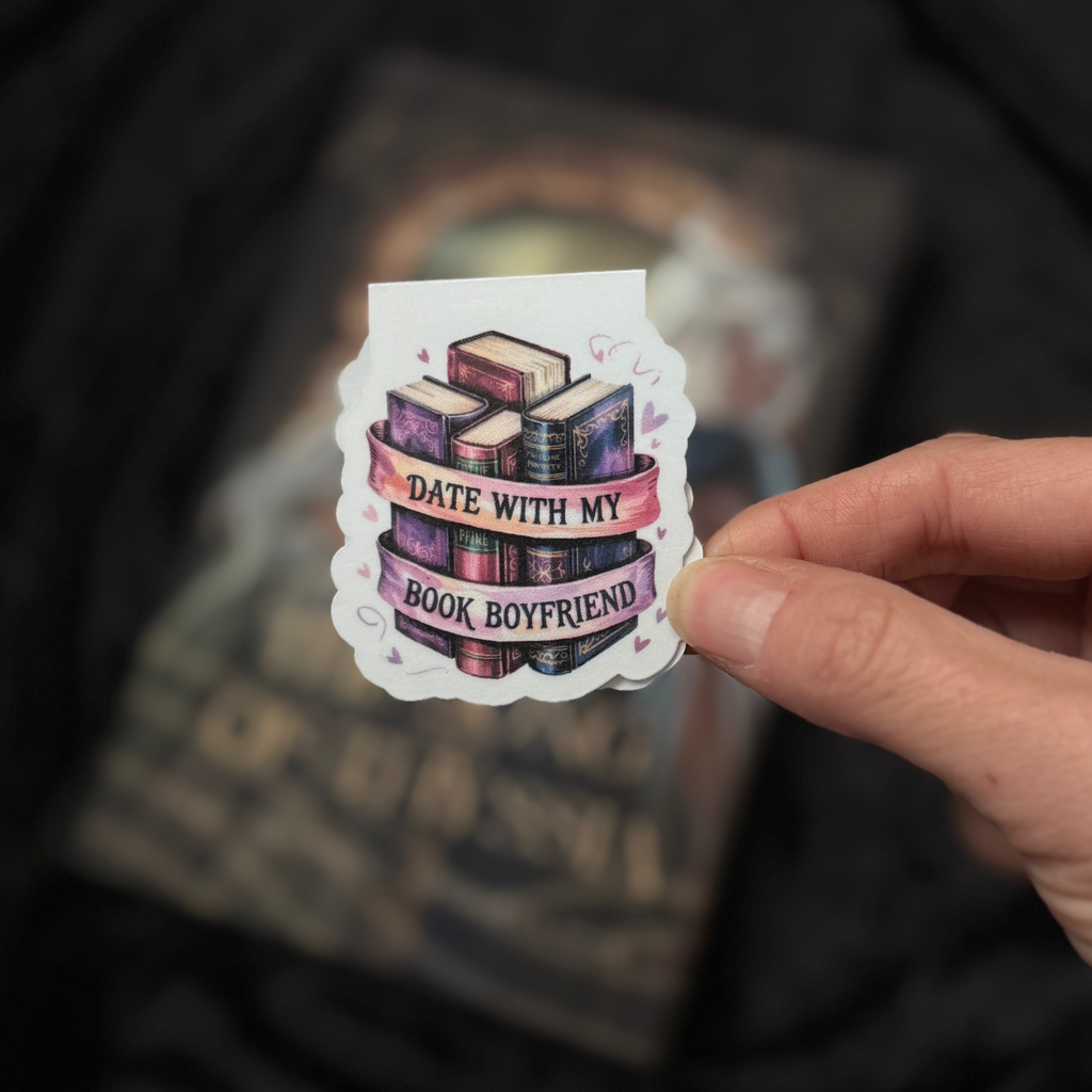 Date With My Book Boyfriend Magnetic Bookmark