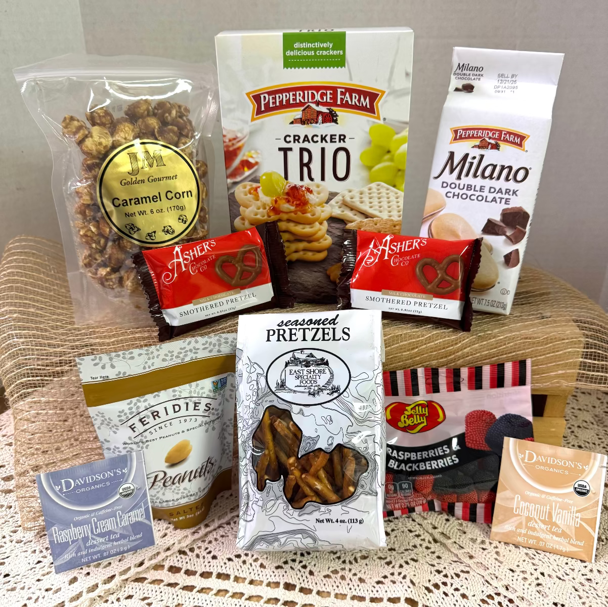 Belle Fleur Gift Basket