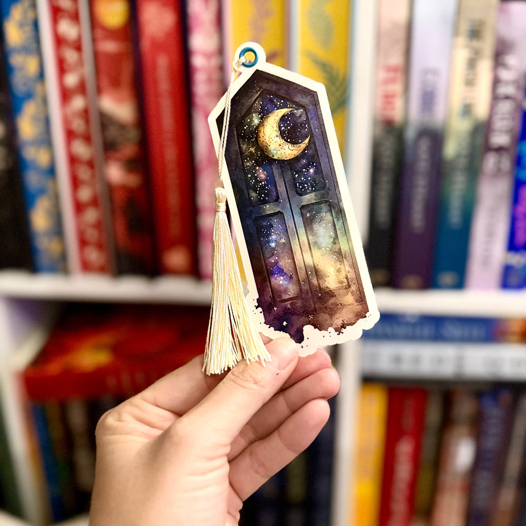 Fantasy Moon Door Bookmark