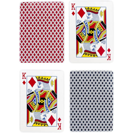 Playing Cards, 12 Decks Mixed Red/Blue