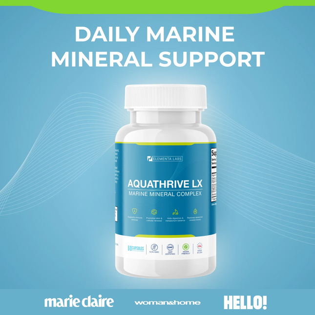 Elements Lab Aquathrive LX Minerals that support Immune Systems Marine Support
