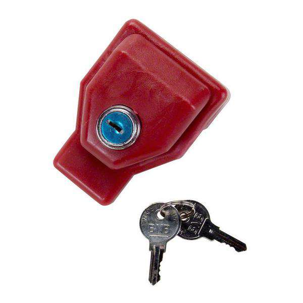 Red Random Keyed Gladhand Lock 2 Pack | GHL50030