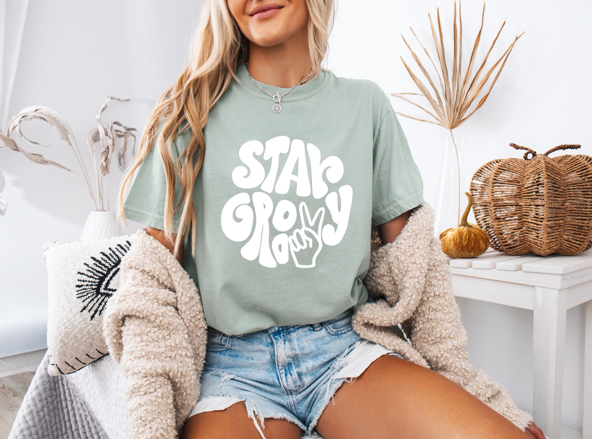 Stay Groovy Inspirational Comfort Colors T Shirt