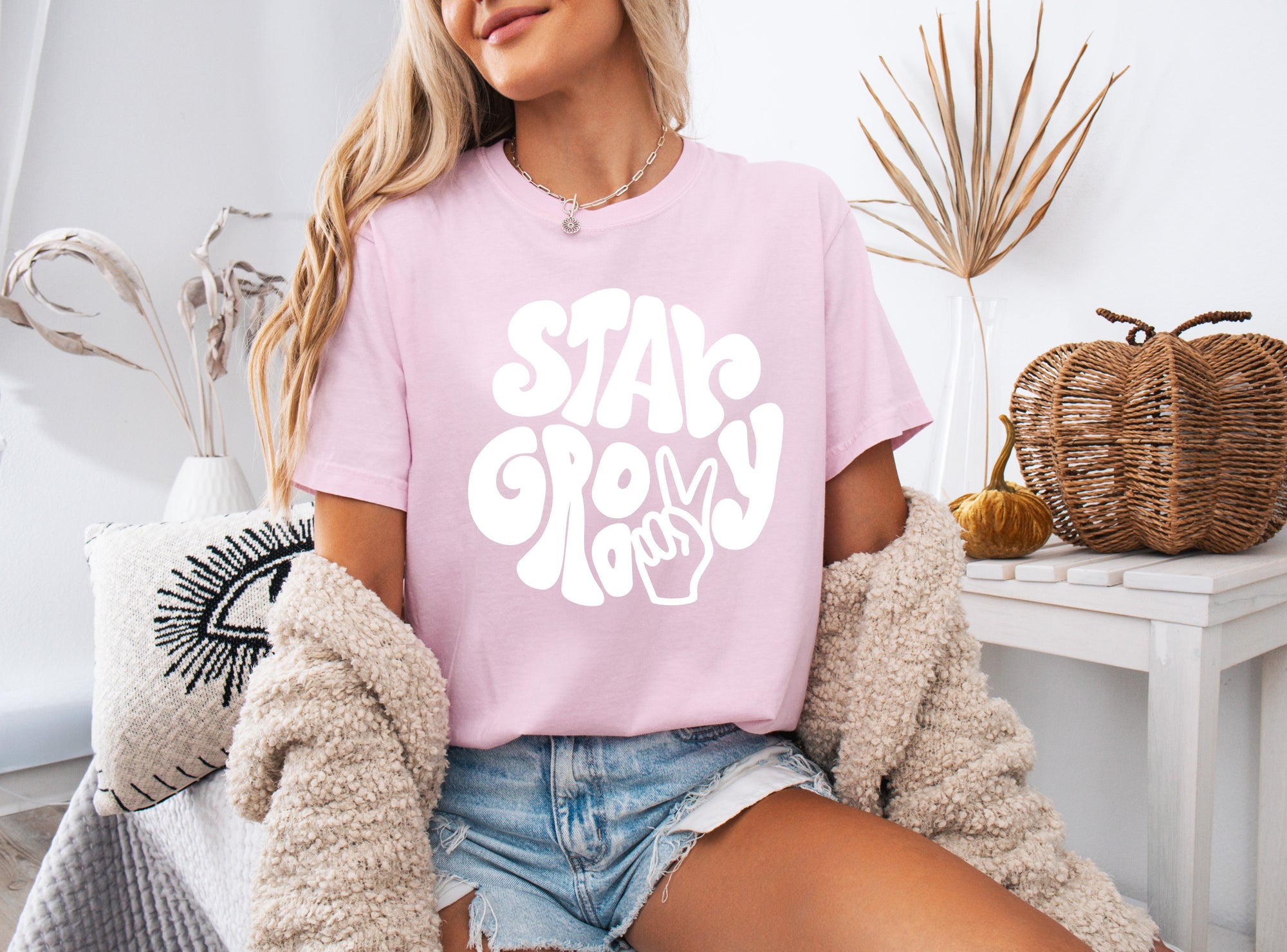 Stay Groovy Inspirational Comfort Colors T Shirt