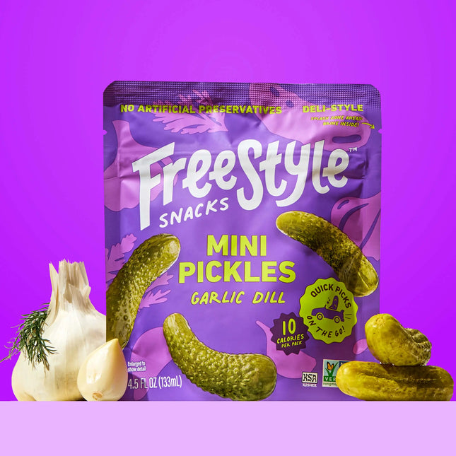 Garlic Dill Mini Pickles