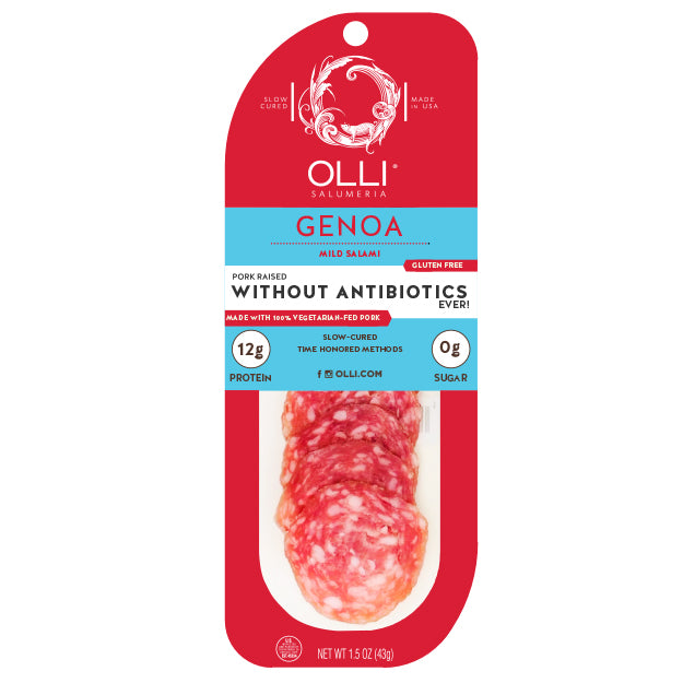 Sliced Genoa Salami Snack Pack
