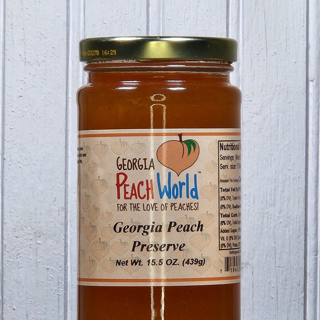 Georgia Peach Preserves 14.5 oz