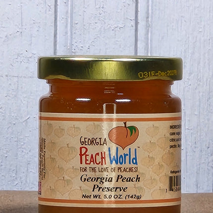 Georgia Peach Preserves 5 oz
