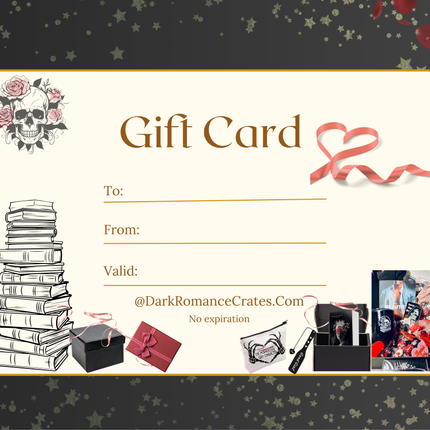 🎁 Book Lover Gift Cards / Dark Romance Gift Cards