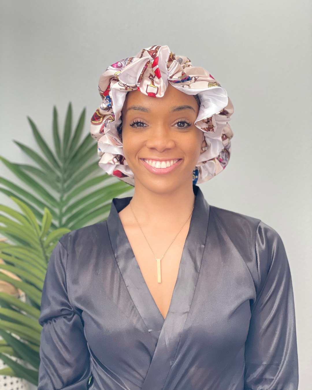 Butterfly High All Satin Bonnet