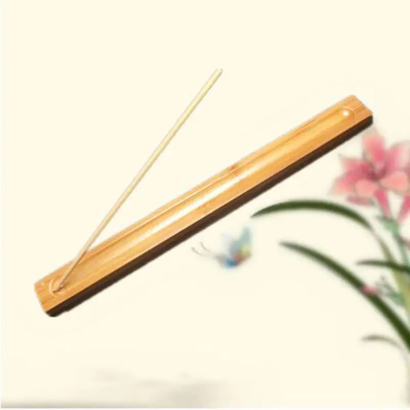 Bamboo Stick Plate Incense Holder