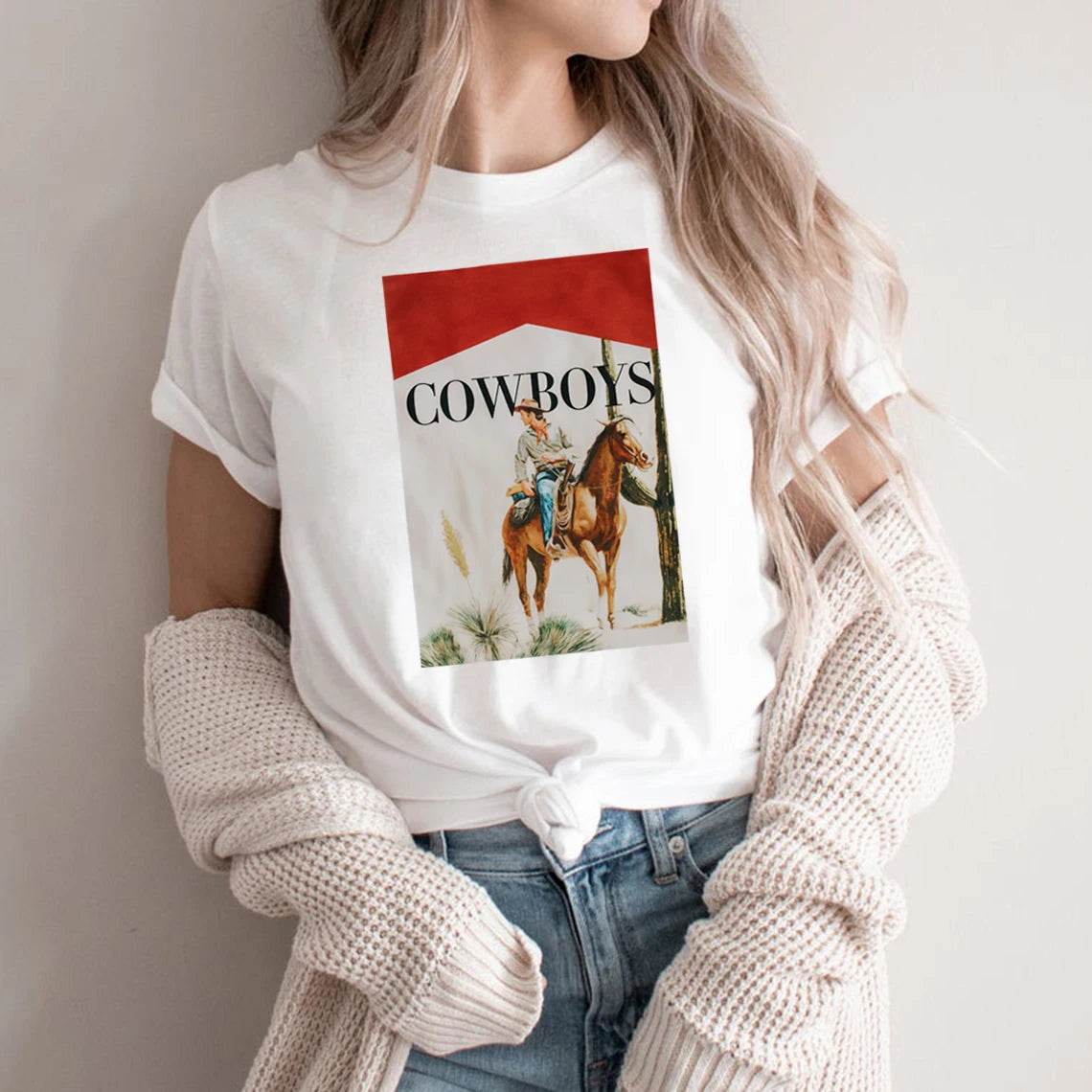 Cowboy Shirt Western Country Women's Graphic Tee