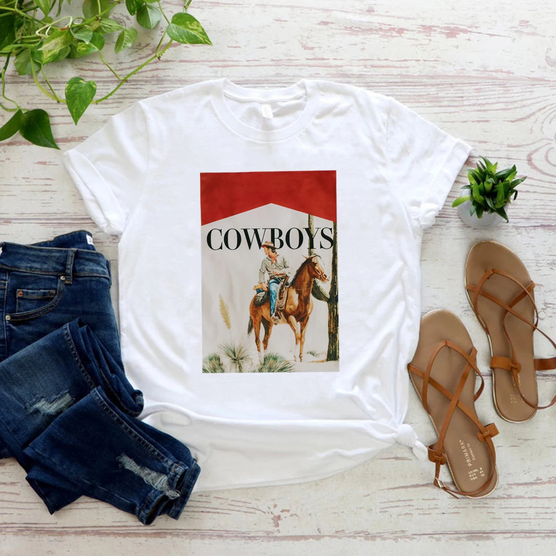 Cowboy Shirt Western Country Women's Graphic Tee