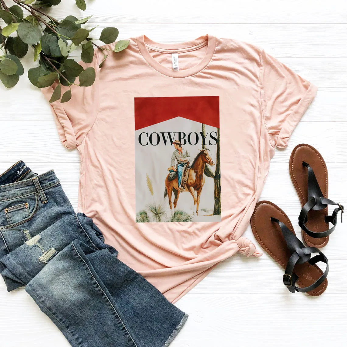 Cowboy Shirt Western Country Women's Graphic Tee