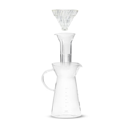Hario V60 Hot & Iced Glass Coffee Maker - 700ml