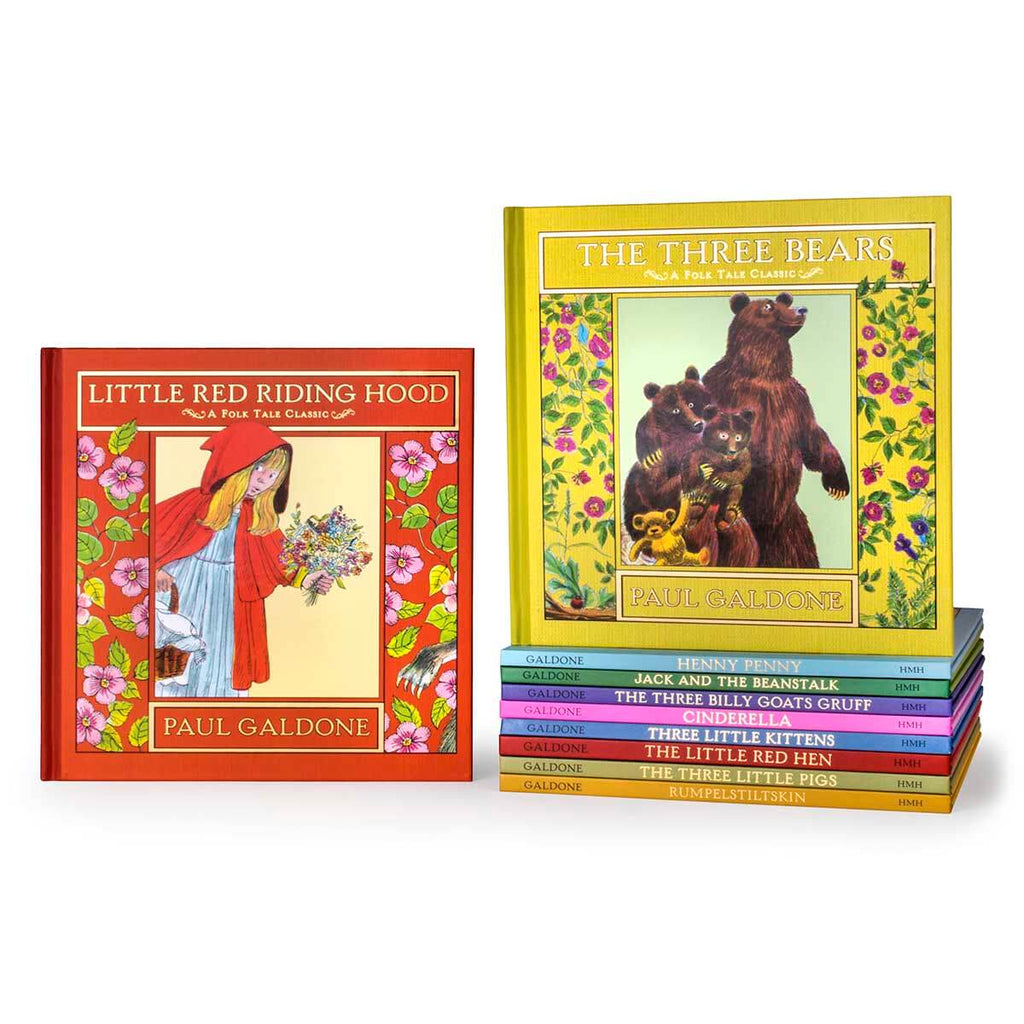 Paul Galdone Classic Children's Books Set of 8