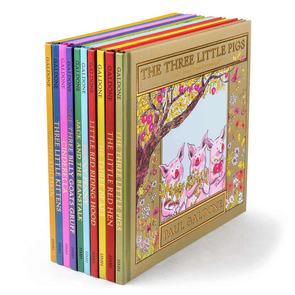 Paul Galdone Classic Children's Books Set of 8