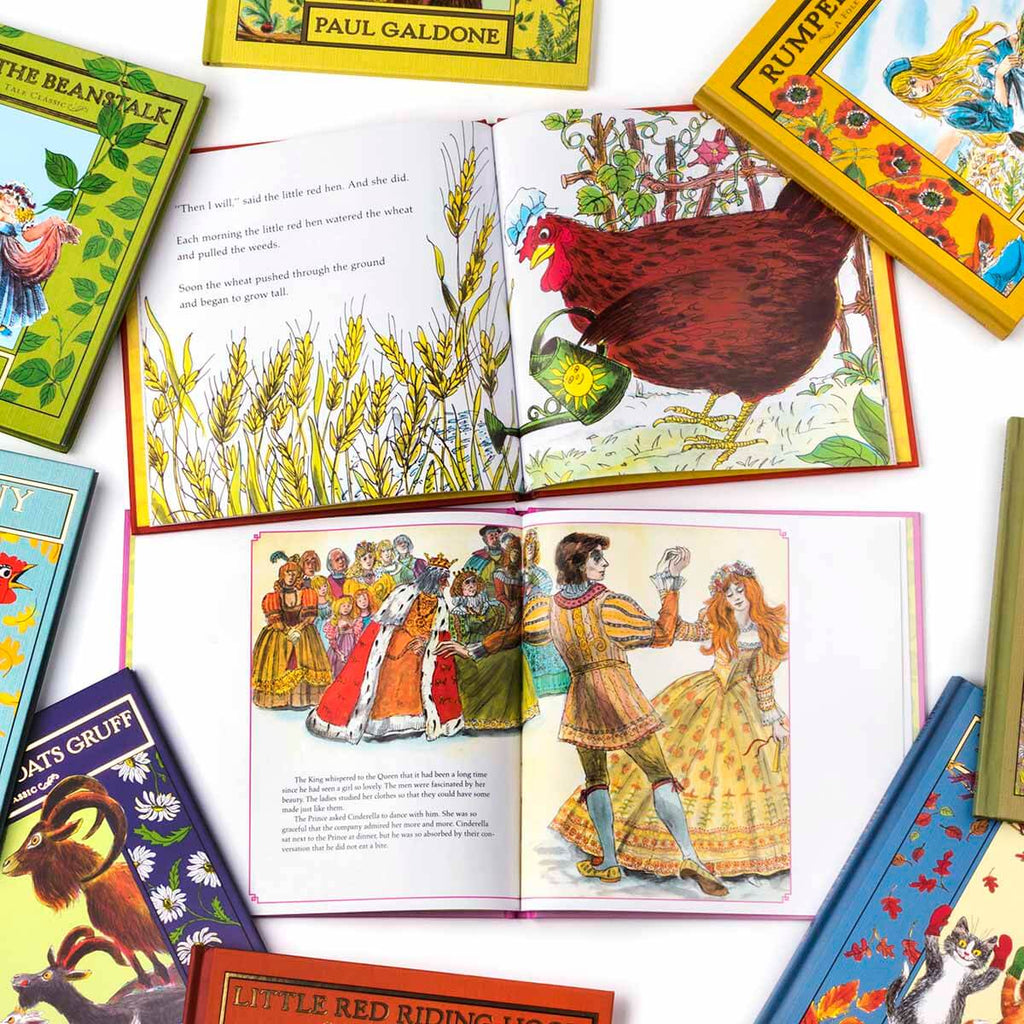 Paul Galdone Classic Children's Books Set of 8