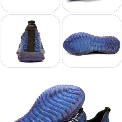SUADEX Indestructible Steel Toe Shoes Comfortable Lightweight Work Safety Sneakers