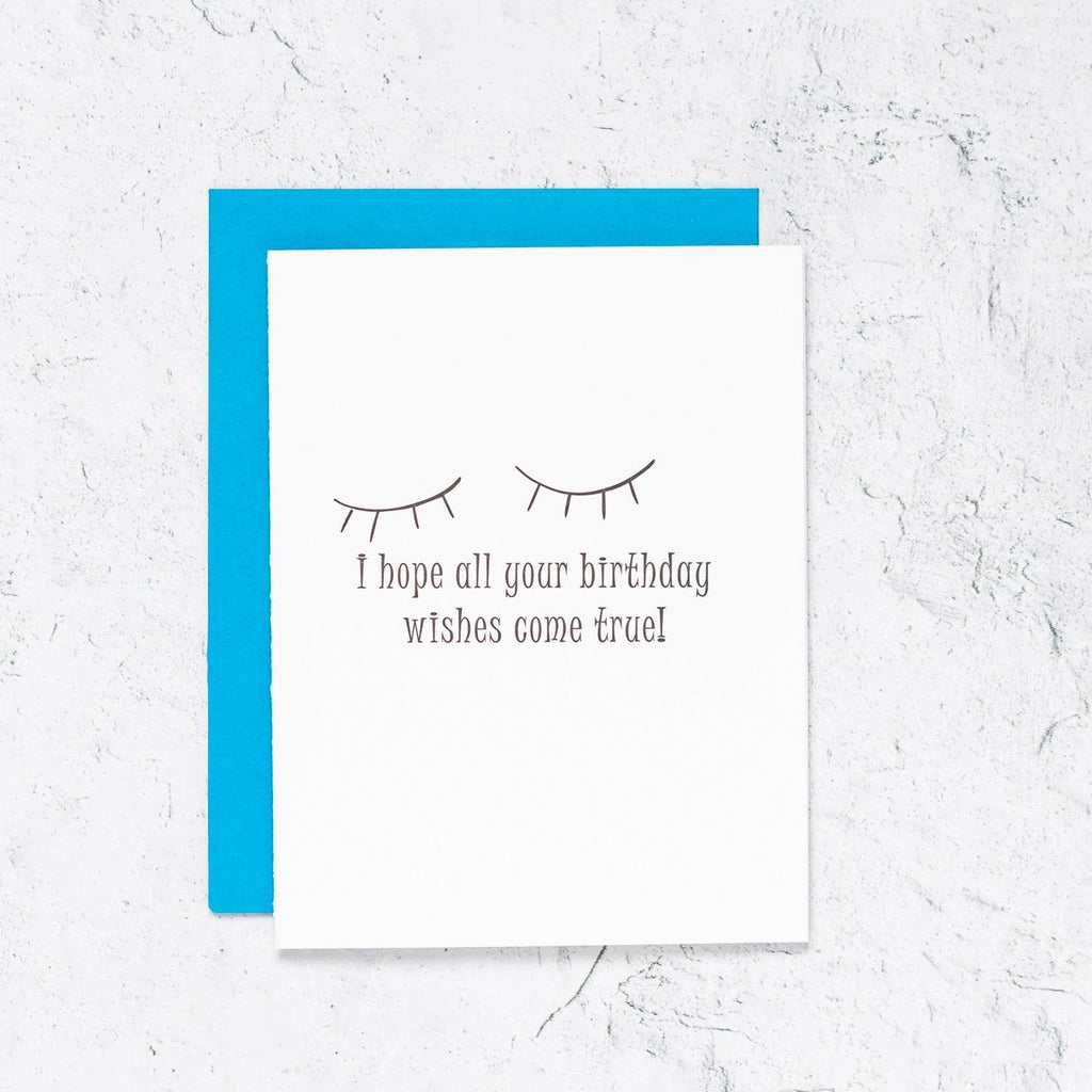 Make a Wish Birthday Card