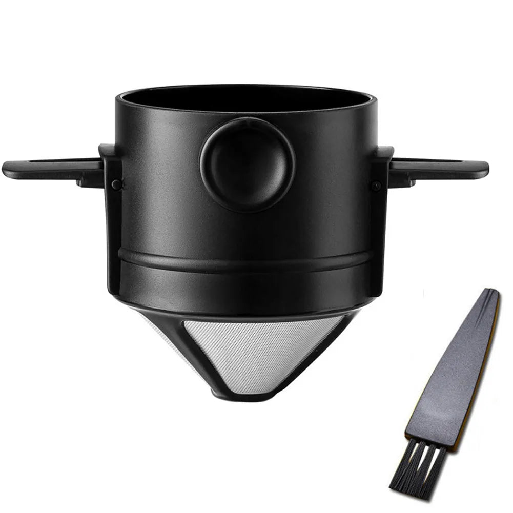 Foldable Portable Coffee/Tea Filter Stainless Steel