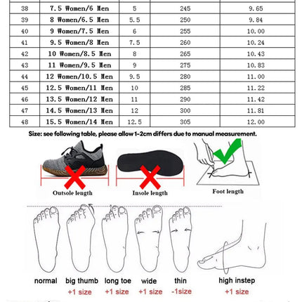 SUADEX Breathable Puncture-Proof Safety Work Shoes