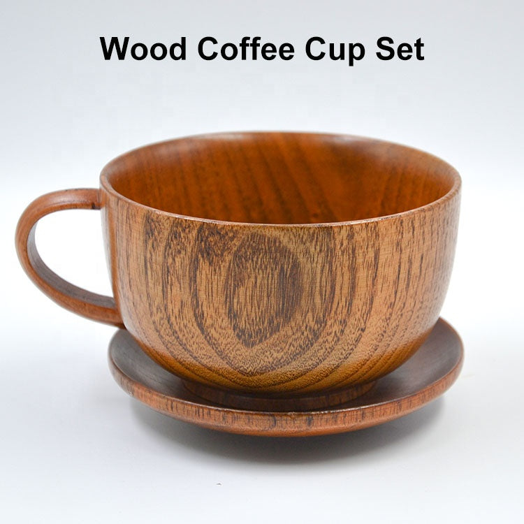 BPA Free Wooden Coffee Cup Bamboo Wooden Coffee Mugs