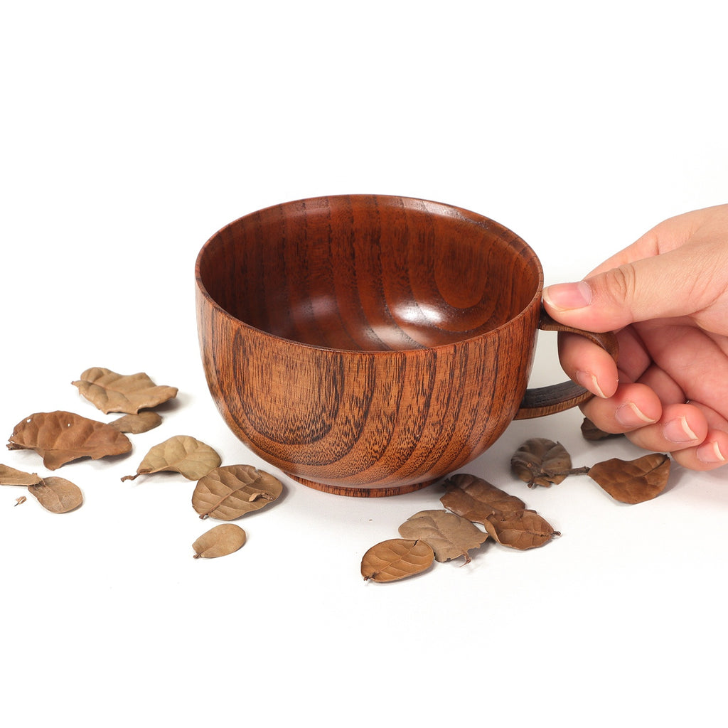 BPA Free Wooden Coffee Cup Bamboo Wooden Coffee Mugs