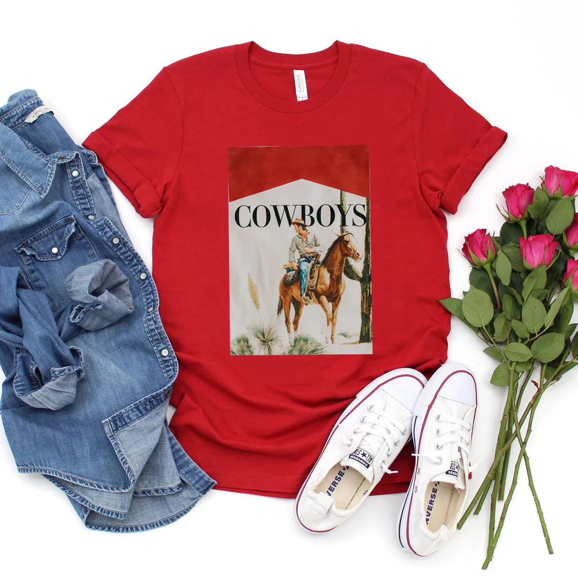 Cowboy Shirt Western Country Women's Graphic Tee