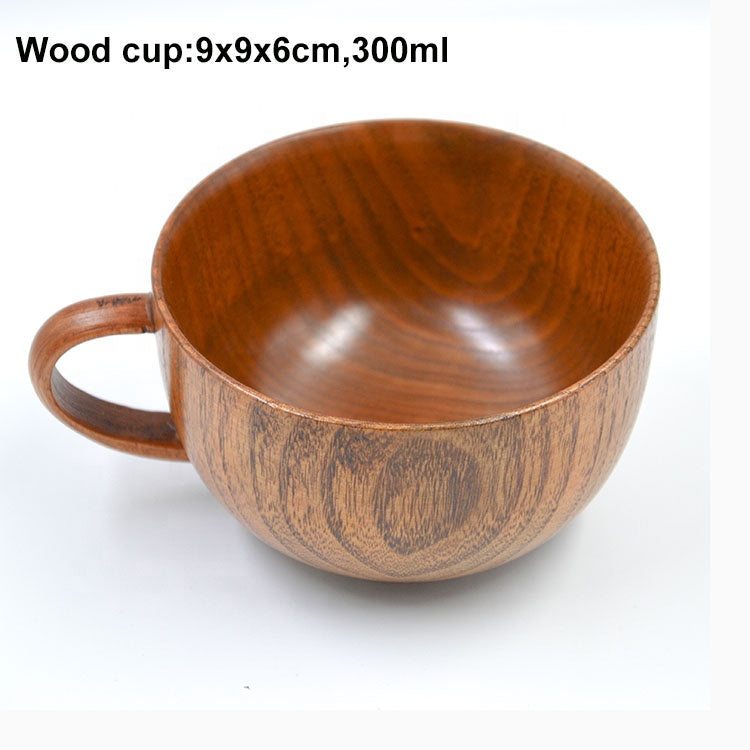 BPA Free Wooden Coffee Cup Bamboo Wooden Coffee Mugs