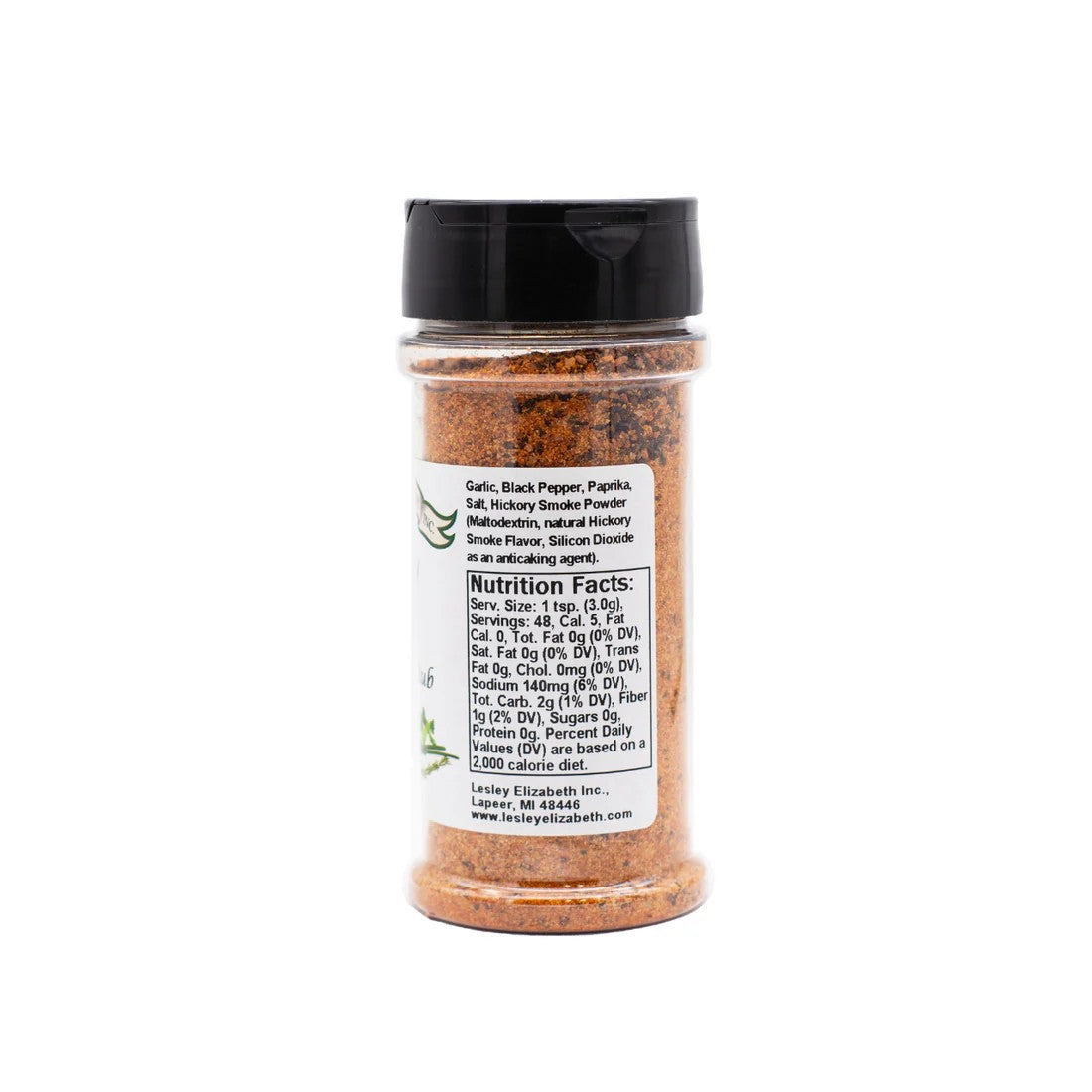 Hongar Farms Lesley Elizabeth Hickory & Garlic Seasoning & Rub, PET (250mL)