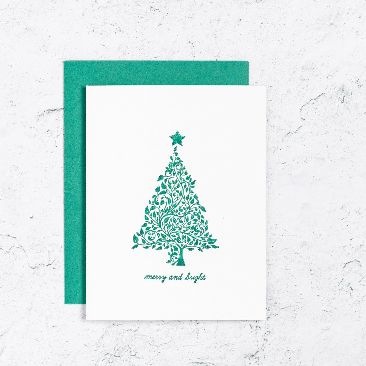 Merry and Bright Tree Cards
