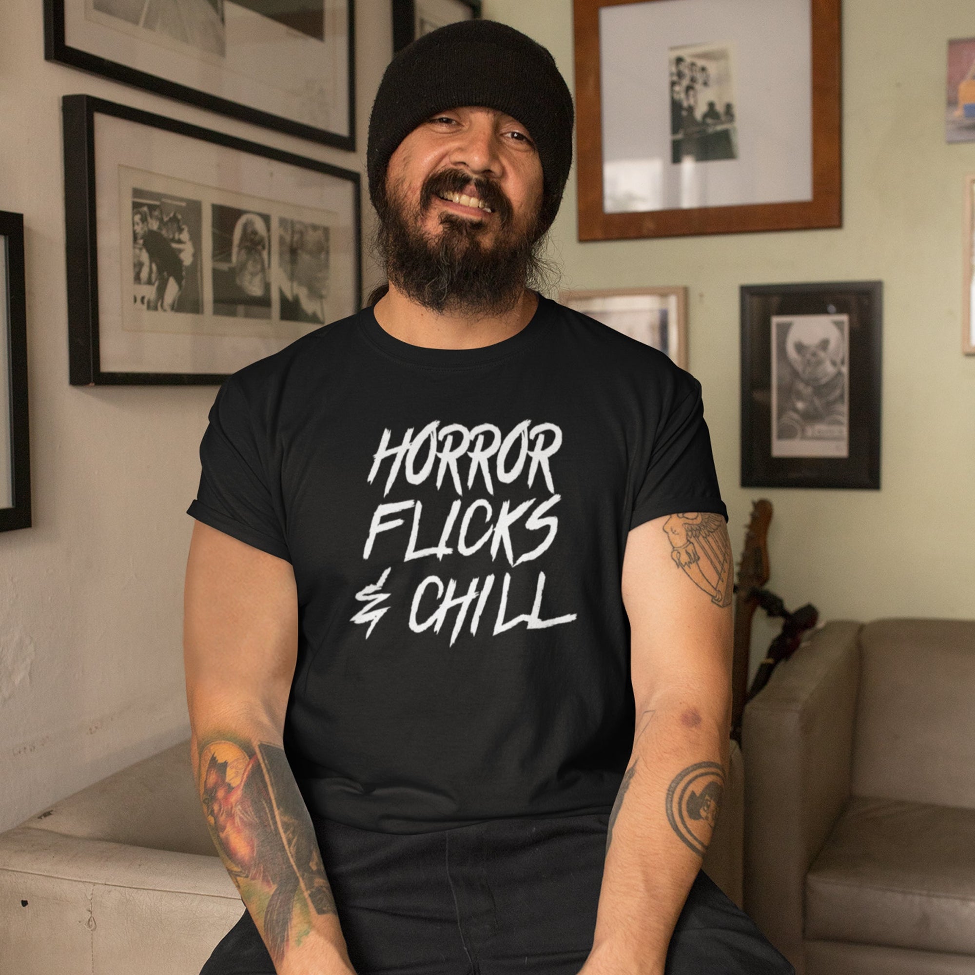 HORROR Flicks & Chill Unisex Shirt