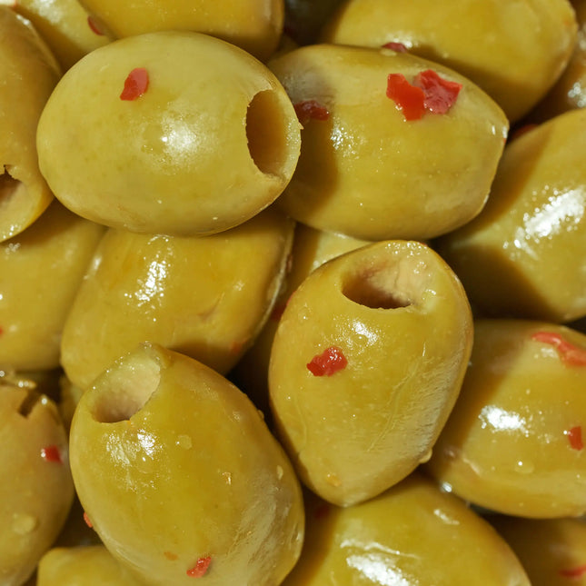 Green Olives - Hot & Spicy