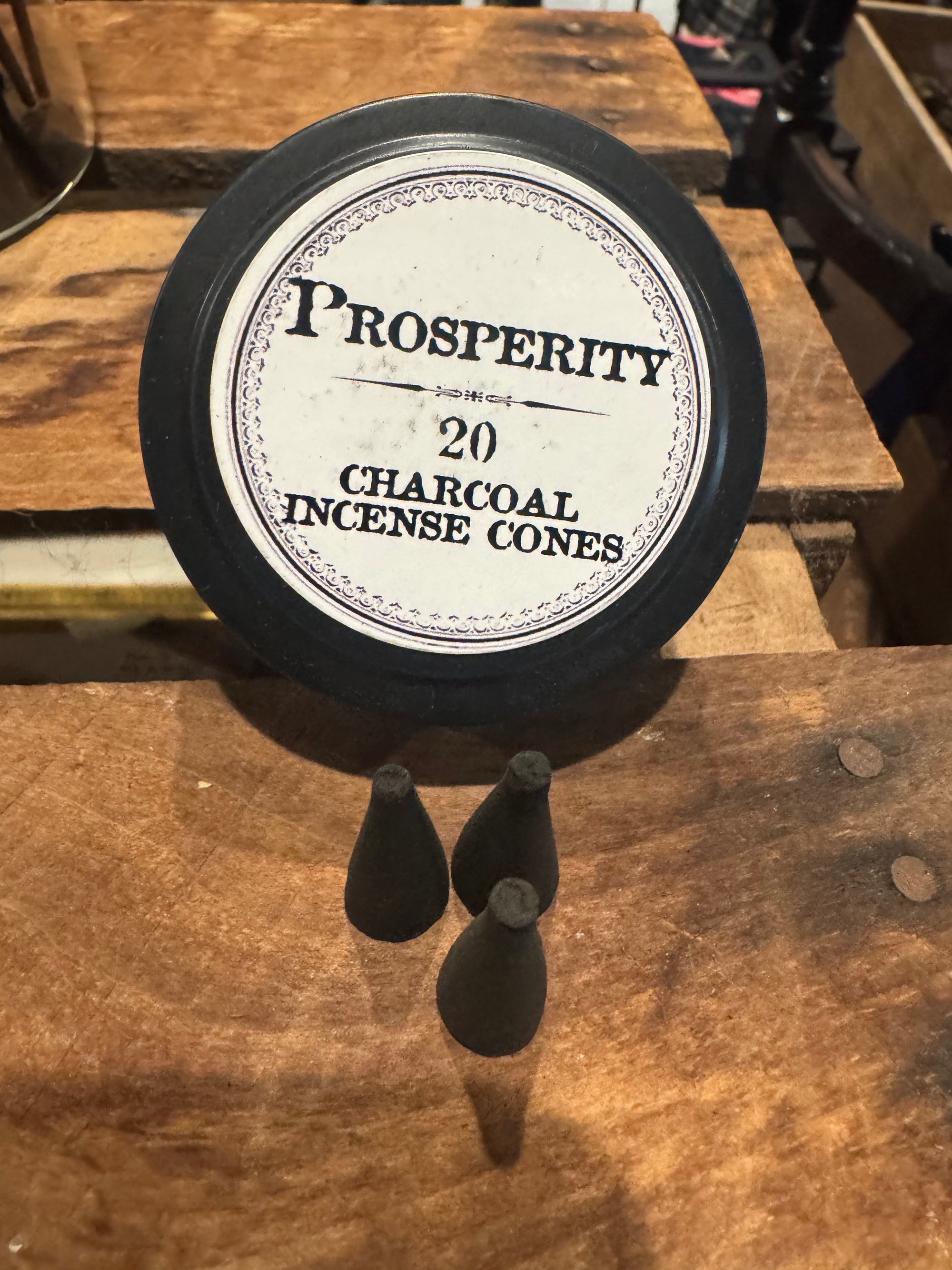Prosperity Incense Cones Tins