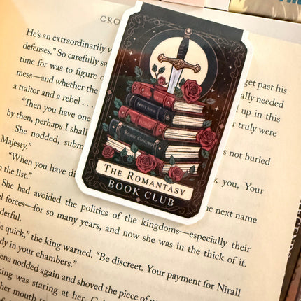 The Romantasy Book Club Magnetic Bookmark