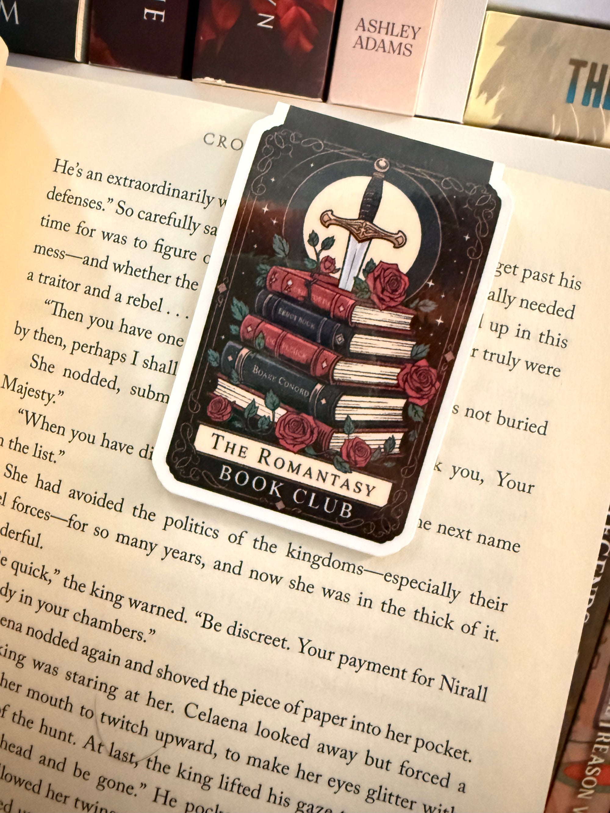 The Romantasy Book Club Magnetic Bookmark