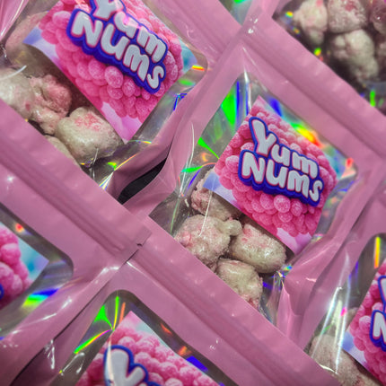 Watermelon YumNums Freeze-Dried Candy - 10 Bags of Crunchy, Juicy Perfection
