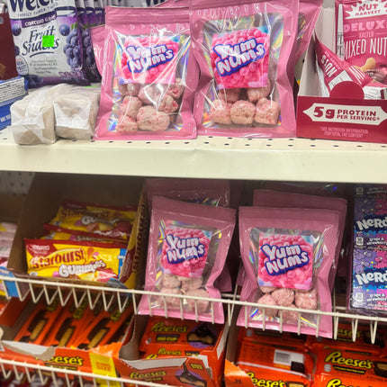 Watermelon YumNums Freeze-Dried Candy - 10 Bags of Crunchy, Juicy Perfection