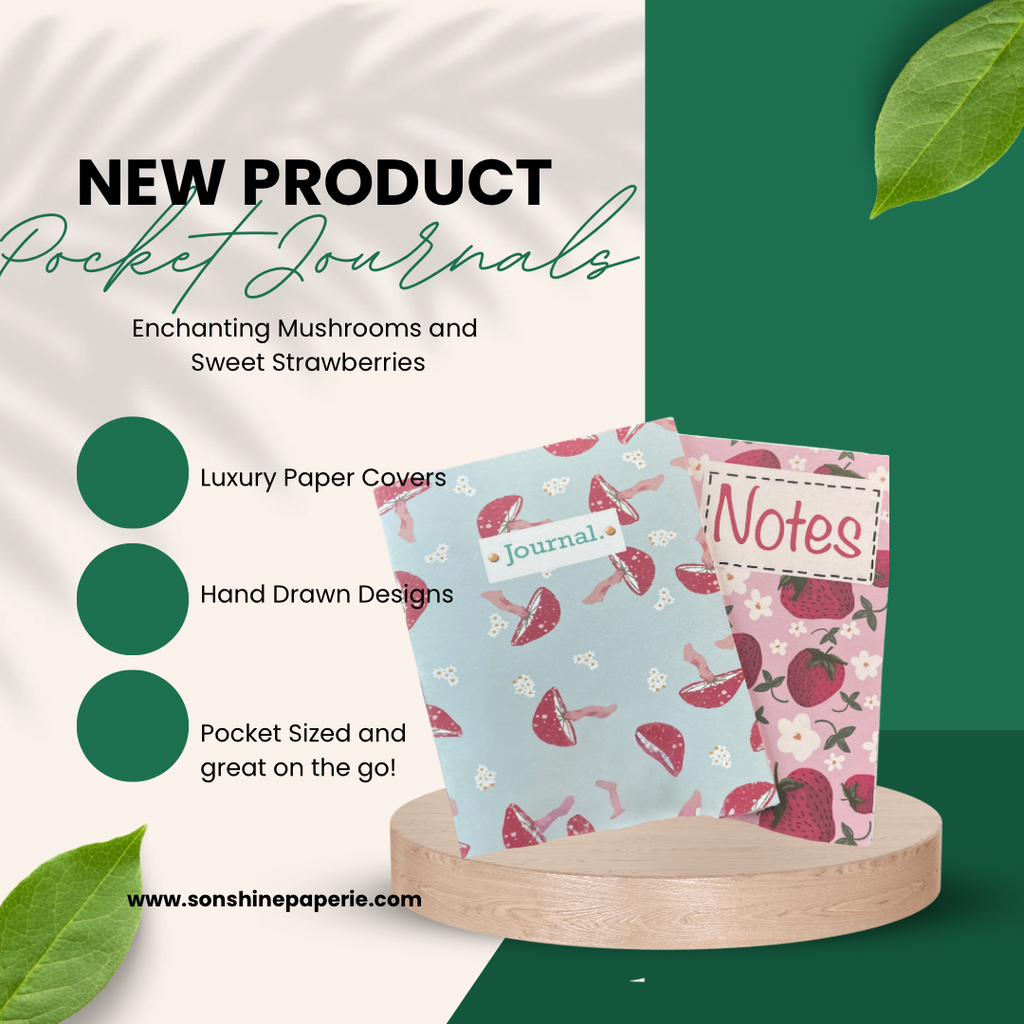 Sweet Little Strawberry Journal